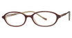 Optimate Eyeglasses BZK01 BROWN/BRN