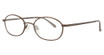 Art-Craft Eyeglasses USA Workforce 678EV Matte Brown/67837