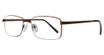 Affordable Designs Eyeglasses Jeets Brown