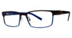 Modz Titanium Eyeglasses Magnum brown/blue