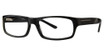 Elan Collection Eyeglasses 3707 Black