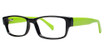 Modern Plastics II Eyeglasses Chill black/lime