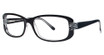 Genevieve Boutique Eyeglasses Flourish black