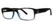 Giovani di Venezia Eyeglasses Louis black/blue fade
