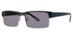 Randy Jackson Eyeglasses Randy Jackson Sun S915P Black/Gunmetal/21