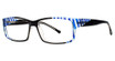 Modern Plastics II Eyeglasses Media black/blue