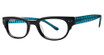 Modern Plastics II Eyeglasses Tender black/teal