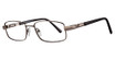 Affordable Designs Eyeglasses Carl Gunmetal