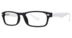 Modern Plastics II Eyeglasses Launch matte black/white