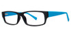 Modern Plastics II Eyeglasses Harvest black/blue