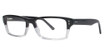 Randy Jackson Eyeglasses Randy Jackson 3017 Black Crystal/189