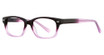 Deja Vu Eyeglasses 9005 Plum/Pink