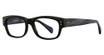 Deja Vu Eyeglasses 9013 Black/Navy Horn