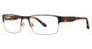 Randy Jackson Eyeglasses Randy Jackson 1055 Black/Gold/235