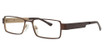Hudson Optical Eyeglasses DGXL2 Metallic Brown