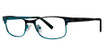 ModZ Kids Eyeglasses Tidbit matte black/teal