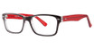 Value Eyeglasses SOHO 1014 Black/Red