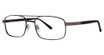 Modern Metals Eyeglasses Mission brown