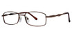 Modern Metals Eyeglasses Lucid brown