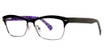 Modz Titanium Eyeglasses Majestic black/lilac