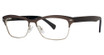 Modz Titanium Eyeglasses Majestic brown/gunmetal