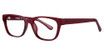 Affordable Designs Eyeglasses Lucy Burgundy