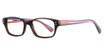 K12 Eyeglasses 4089 Chocolate/Fruit Stripe