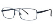 Modern Metals Eyeglasses Bo matte navy