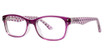 Modern Plastics II Eyeglasses Patches purple/crystal