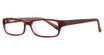 Chlogan Eyewear Eyeglasses Santa Ana 300 Burgundy