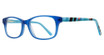 Global Optique Eyeglasses JR40 Matte Blue