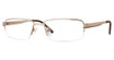 Global Optique Eyeglasses MP478 Light Shiny Brown