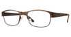 Global Optique Eyeglasses UP291 Matte Dark Brown