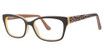 K12 Eyeglasses 4090 Brown Cat