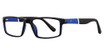 Chlogan Eyewear Eyeglasses Rogue 1017 Blue/Blue