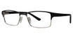 U Rock Eyeglasses Halfpipe matte black/silver