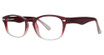 Modern Plastics II Eyeglasses Leisure burgundy fade