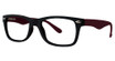 Modern Plastics II Eyeglasses Craze black/burgundy