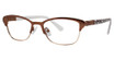 Vavoom/Vivian Morgan Eyeglasses 8055 Brown Cheetah