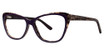 Vavoom/Vivian Morgan Eyeglasses 8058 Plum/Leopard