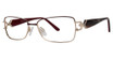 Avalon Collection Eyeglasses 5045 Gold/Burgundy