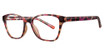 Affordable Designs Eyeglasses Diva Burgundy