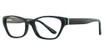 Vavoom/Vivian Morgan Eyeglasses 8064 Black Croco