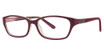 Via Spiga Eyeglasses Via Spiga Fabiana Burgundy/900
