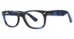 ModZ Eyeglasses Auburn blue tortoise