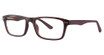 U Rock Eyeglasses Acoustic maroon matte