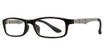 Global Optique Eyeglasses JR41 Black Gray