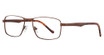 Global Optique Eyeglasses MP491 Matte Brown