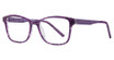 Vavoom/Vivian Morgan Eyeglasses 8069 Purple Lattice