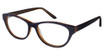 ELLE Eyeglasses EL 13415 Navy/NV